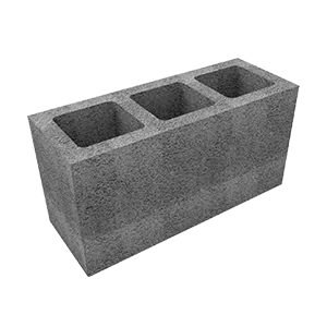 Block de concreto #4 y #6